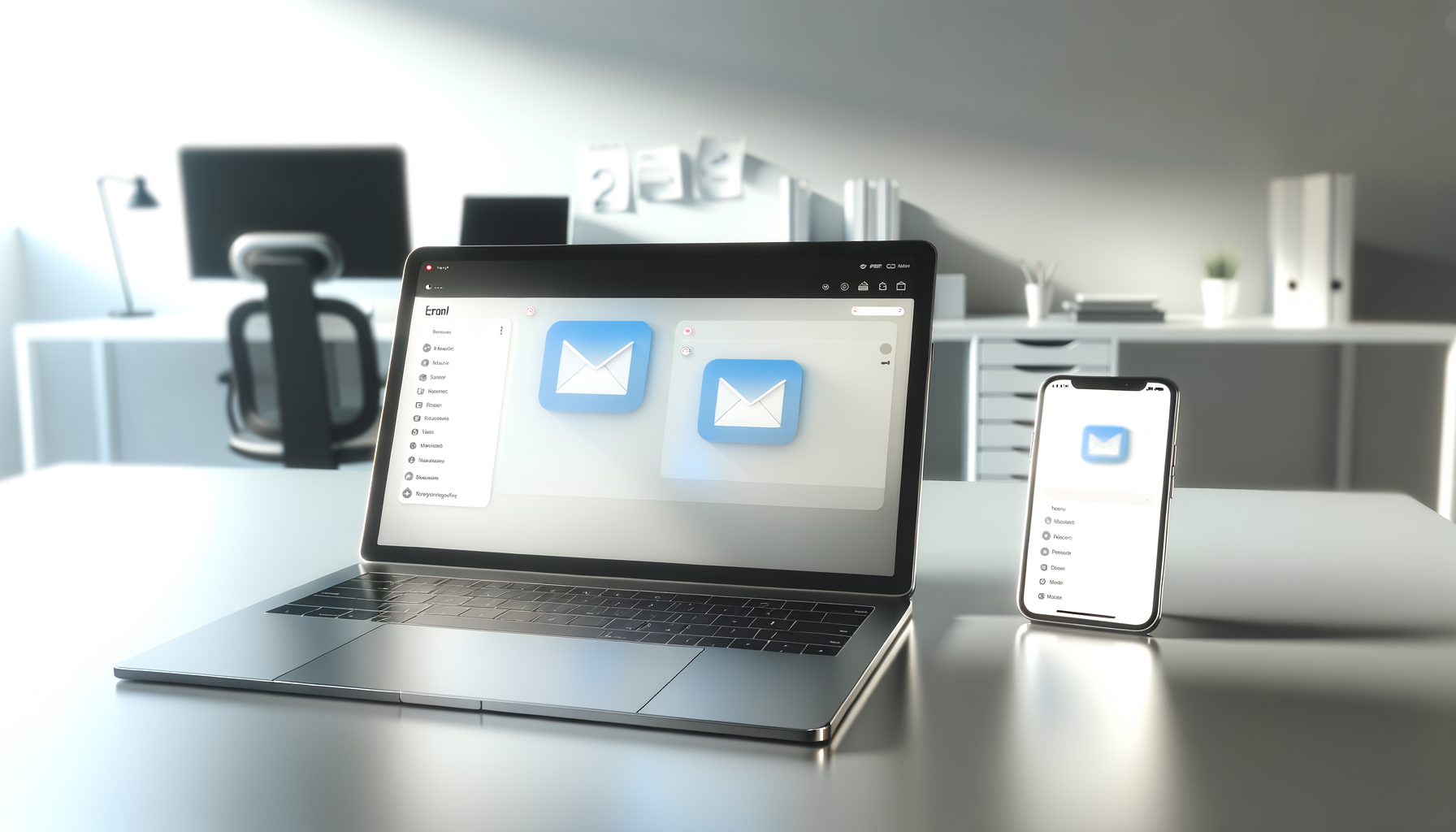EaseMail on Desktop and Mobile - Unified inbox with AI-powered features